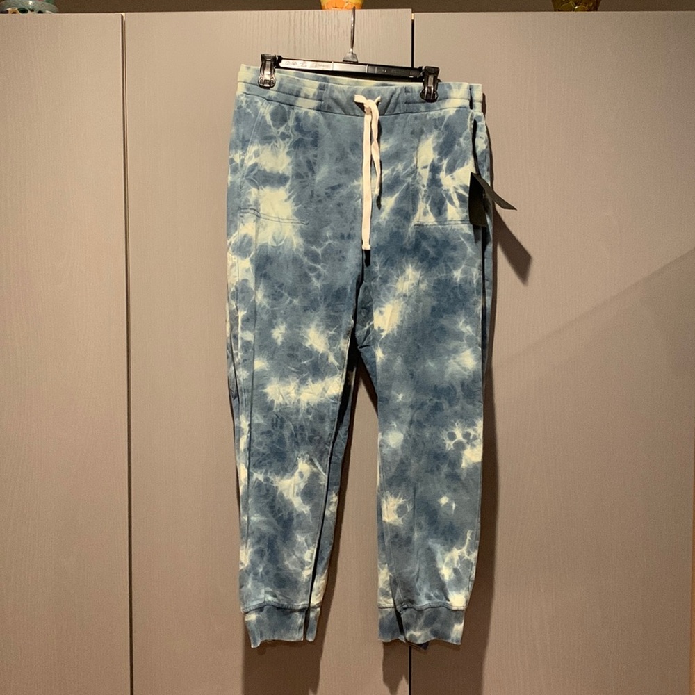 Janie and Delancey tie dye jogger